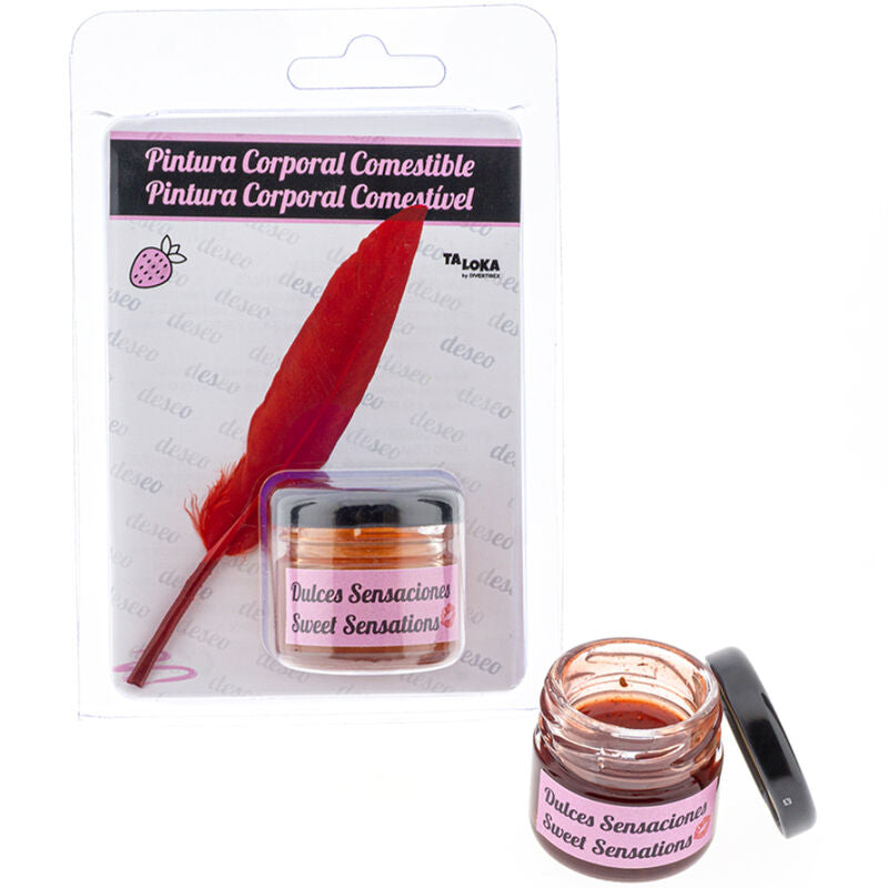 Taloka - peinture comestible à la fraise