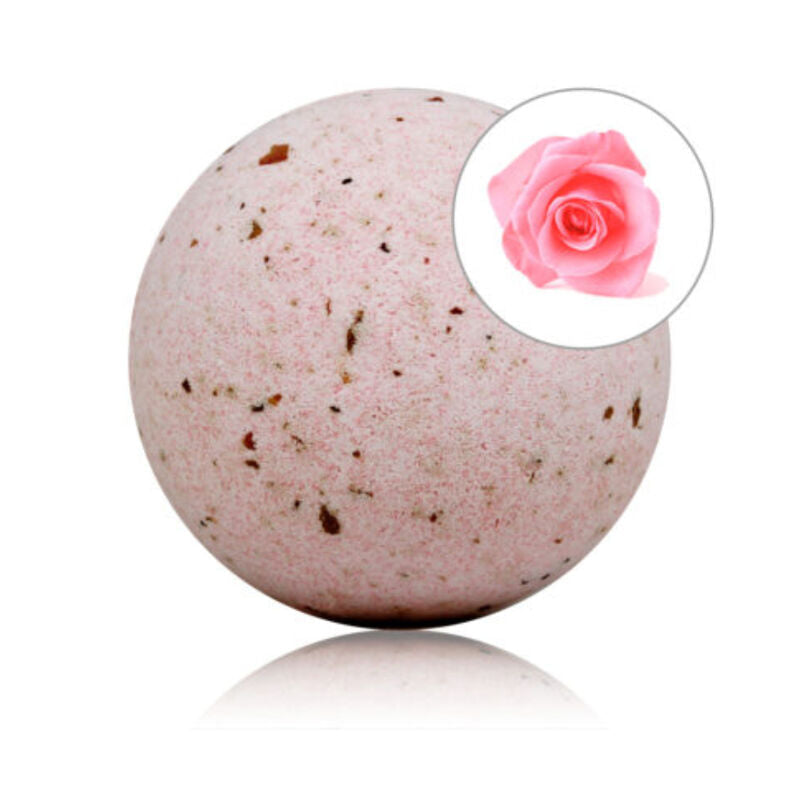 Taloka - bomba da bagno profumata di rose con petali di rosa