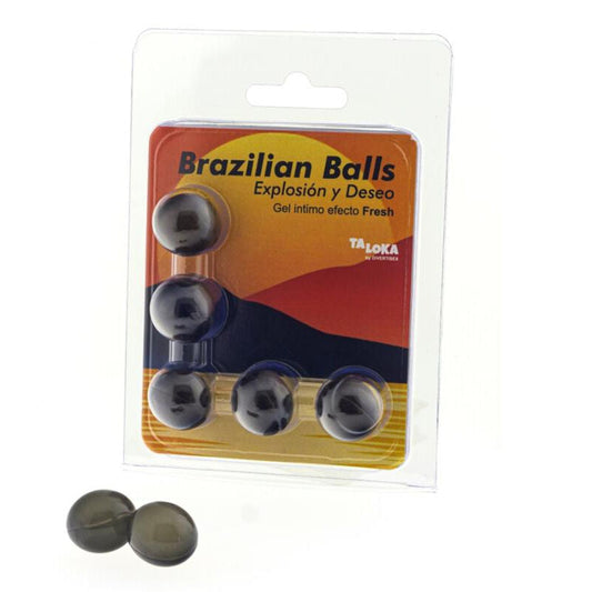Taloka - 5 palline brasiliani gel emozionante effetto fresco