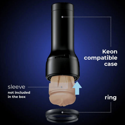 Custodia compatibile con masturbatore keon di kiiroo