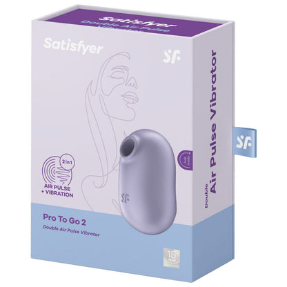 Succhia Clitoride Satisfyer Pro To Go 2 Viola