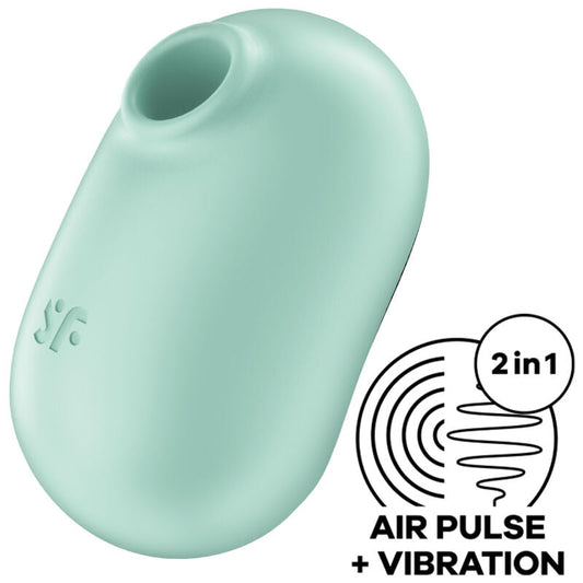 Succhia Clitoride Satisfyer Pro To Go 2 Verde Acqua