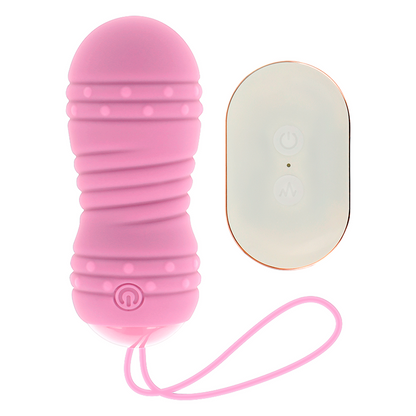 Ohmama télécommande œuf rotatif 7 modèles - rose