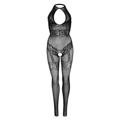 Bodystocking a rete senza cuciture leg avenue taglia unica - nero