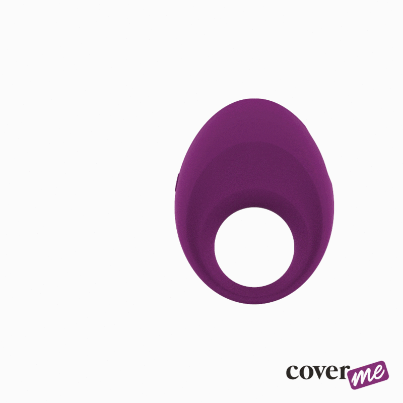 Anello Vibrante Coverme Dylan 10 velocità Viola