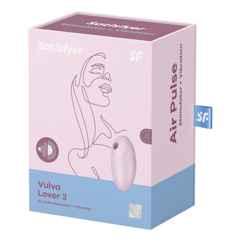 Succhia Clitoride Satisfyer Vulva Lover 3 Rosa