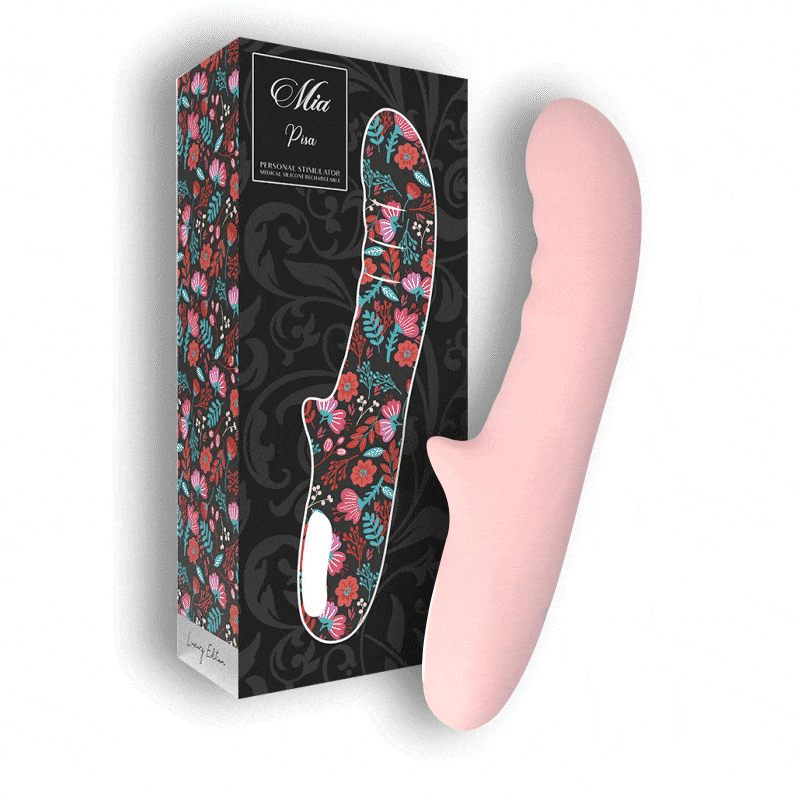 Mia pisa vibratore rotatore rosa