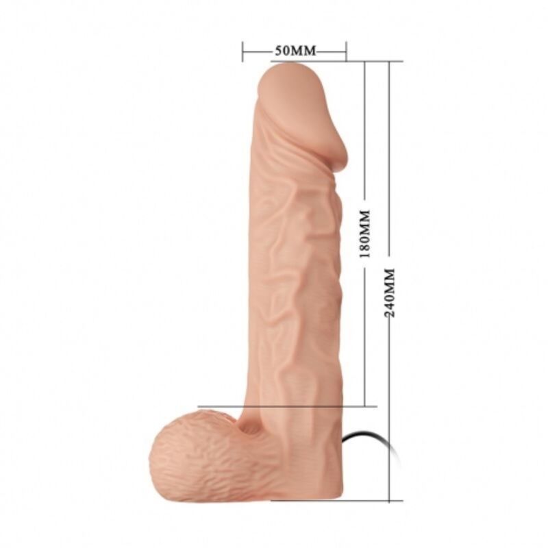 Baile ultra passionate pettorina 24 cm - flesh
