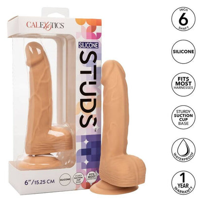 Dildo Realistico California Exotics Studs 6 Color Carne