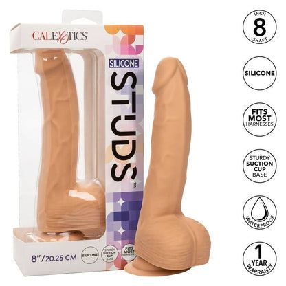Dildo Realistico California Exotics Studs 8 Color Carne