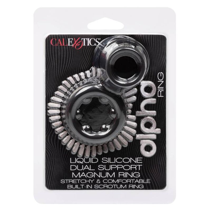 California exotics alpha dual magnum anello nero
