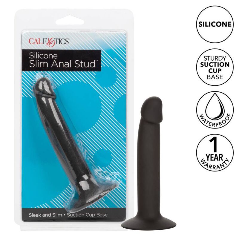 Dildo California Exotics Slim Anal Stud Nero