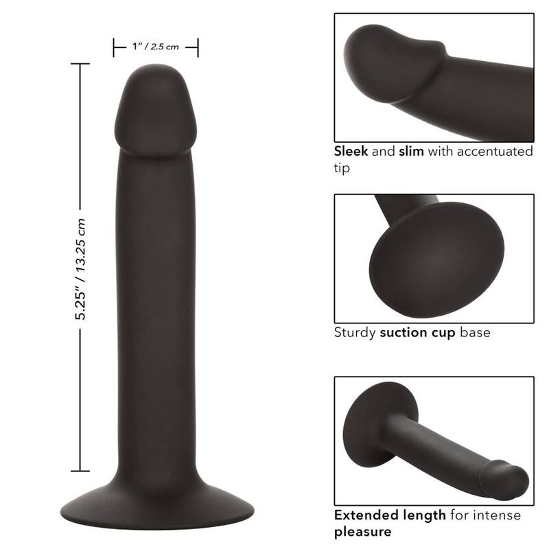 Dildo California Exotics Slim Anal Stud Nero