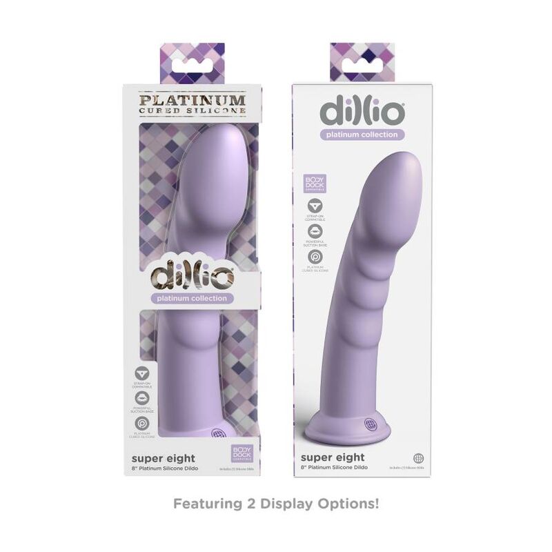 Dildo Dillio Super Eight Lilla