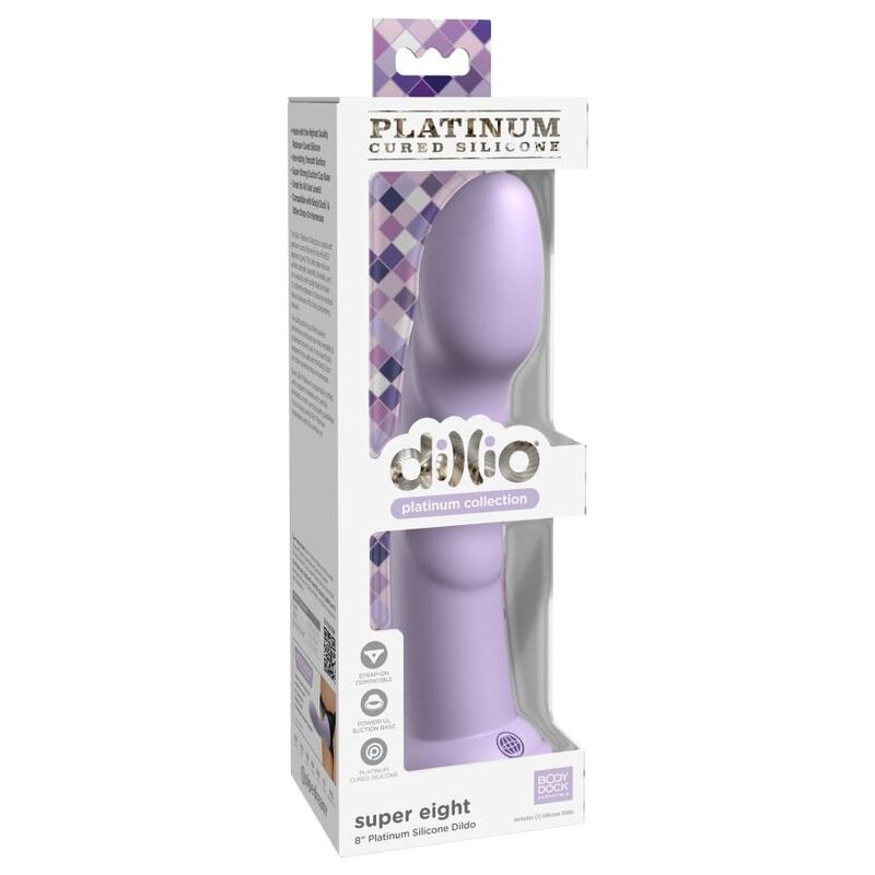 Dildo Dillio Super Eight Lilla