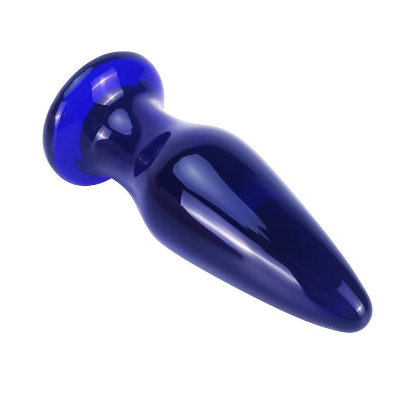 Buttocks  il buttplug di vetro brillante