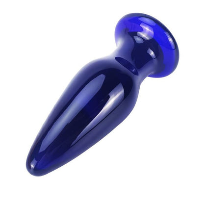 Buttocks  il buttplug di vetro brillante