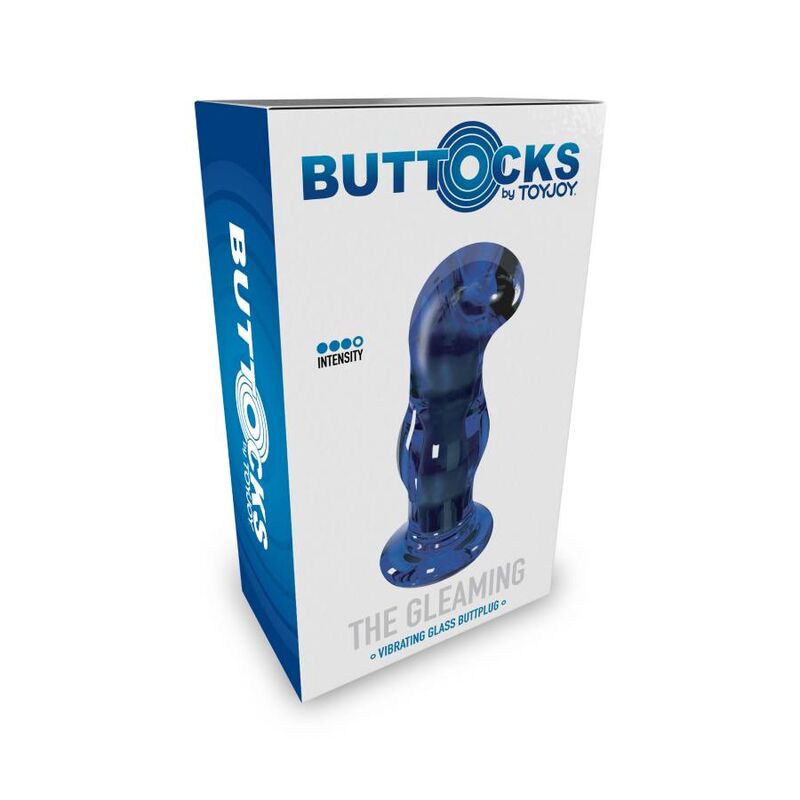 Buttocks  il buttplug di vetro luccicante