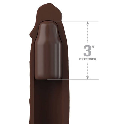 Pipedreams estensione con cinturino 17,78 cm marrone