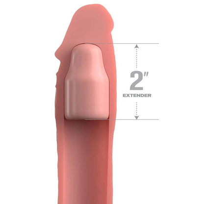 Pipedreams sleeve 20,32 cm + 5,00 cm pollice plug skin