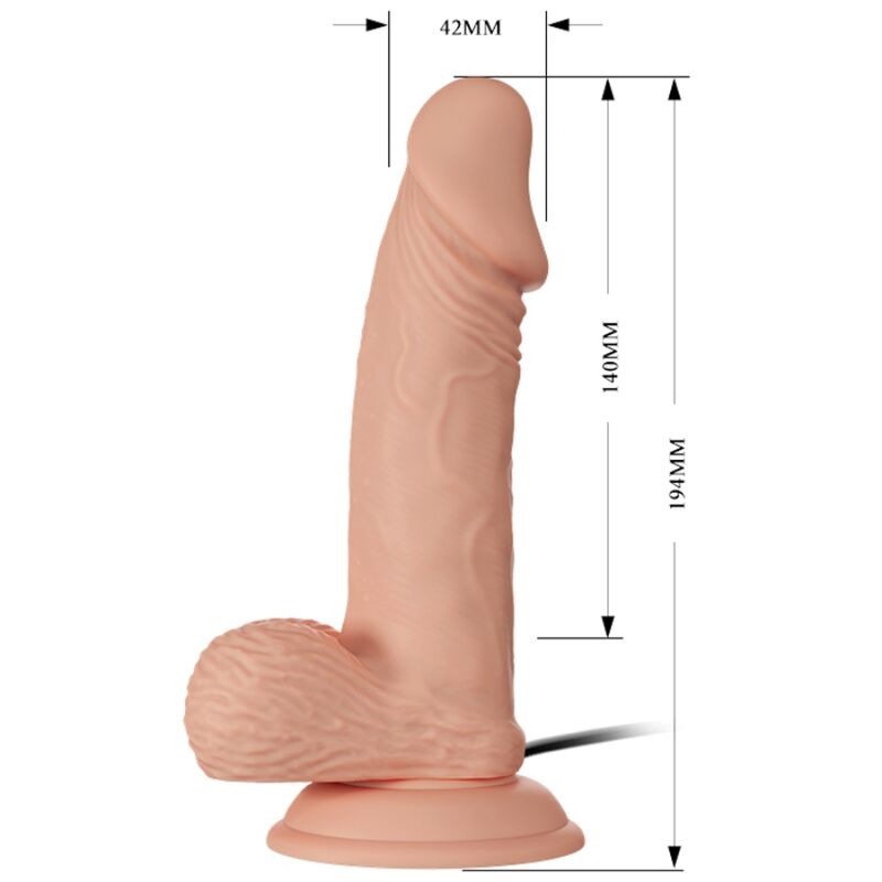 Dildo Realistico Baile Dildos Beautiful Color Carne