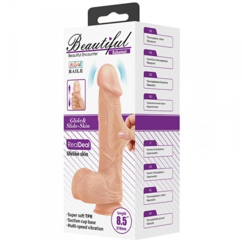 Dildo Realistico Baile Dildos Beautiful Bahamut Color Carne