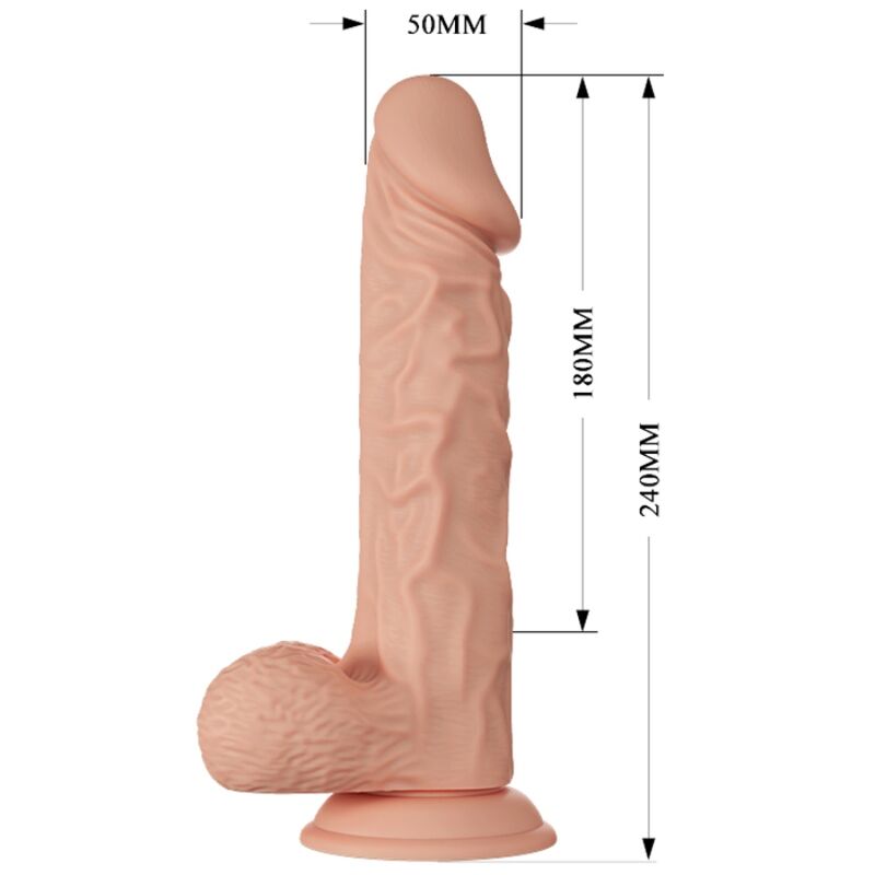 Dildo Realistico Baile Dildos Beautiful Color Carne