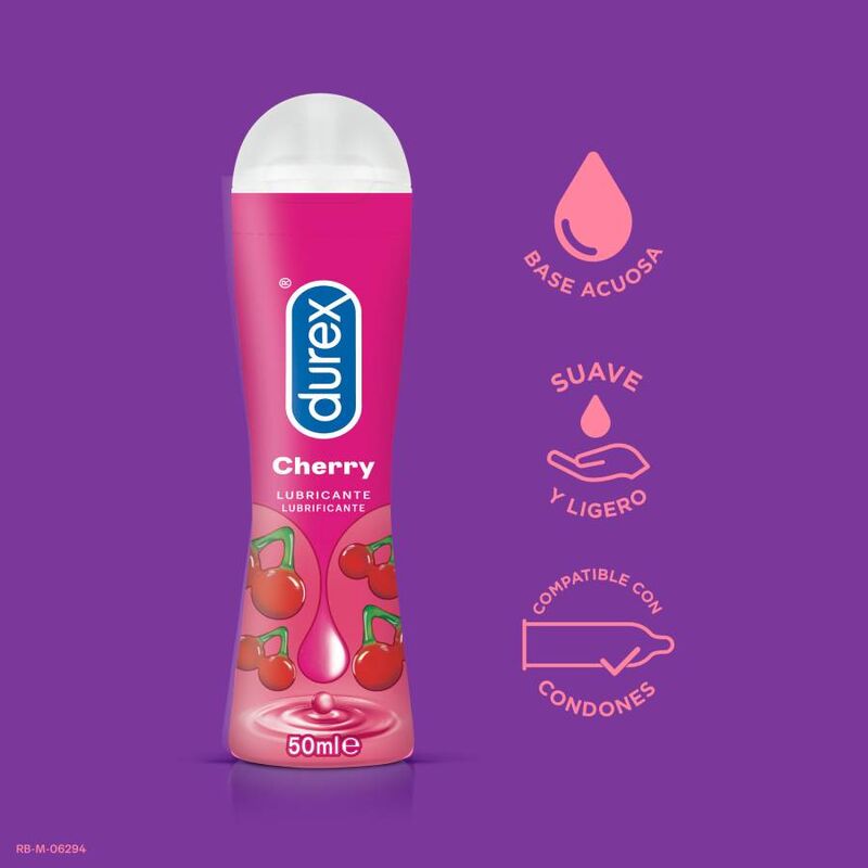 Lubrificante durex play cereza 50ml