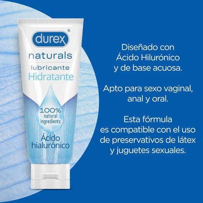 Durex naturals lubrificante idratante 100 ml