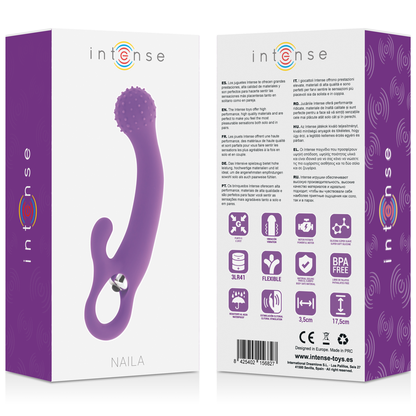 Unghie intense vibranti in silicone viola