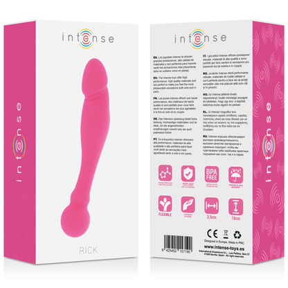 Silicone intenso rick dual rosa