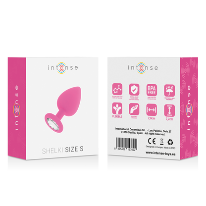 Vibration intense coque chaude anale rose