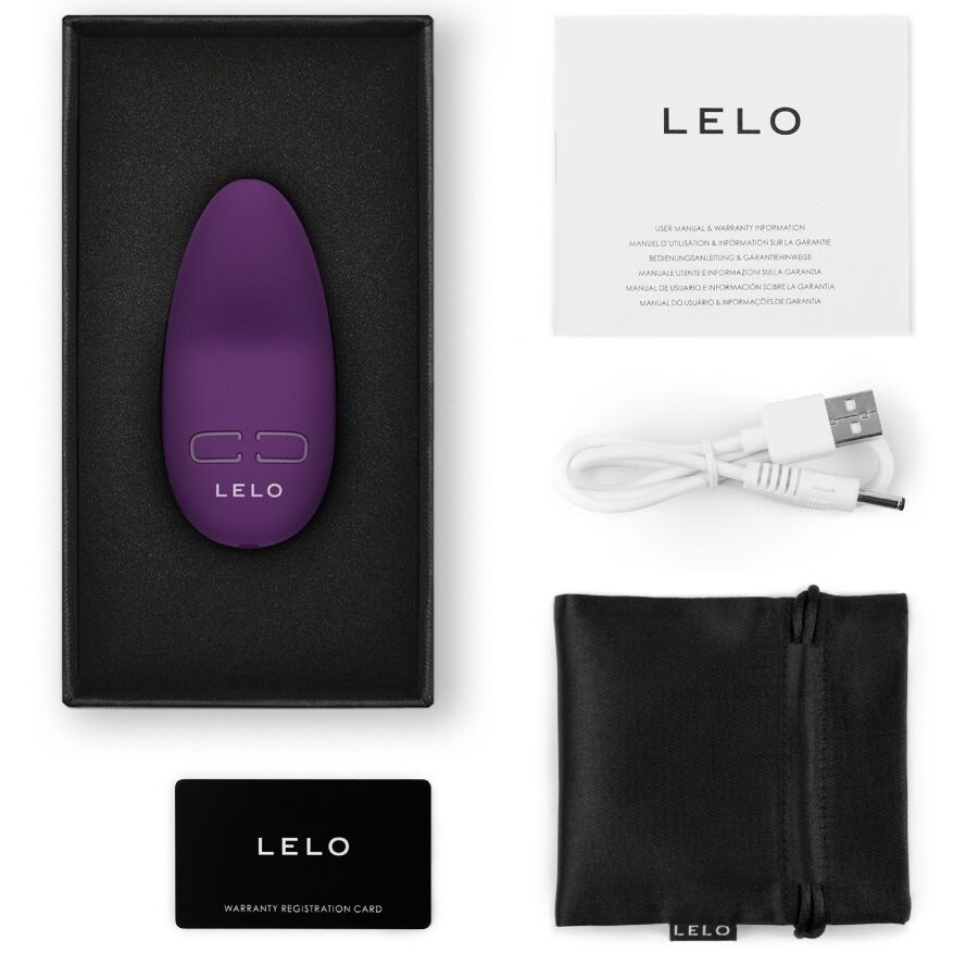 Lelo lily 3 massaggiatore personale - prugna scuro