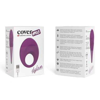 Anello Vibrante Coverme Dylan 10 velocità Viola