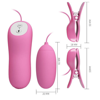 Pretty love - eletric shock and vibro-bullets pink