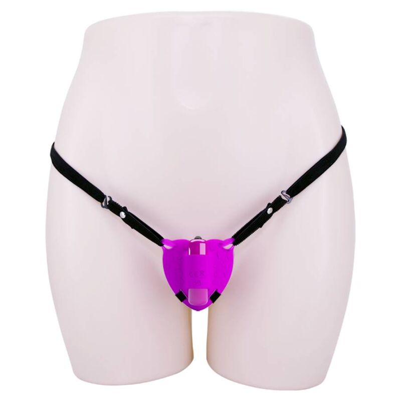 Pretty love - clitoral massager heartbeat 10 vibration modes purple