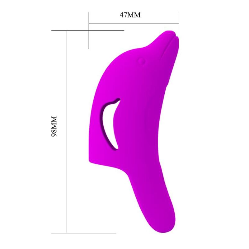 Pretty love - delphini powerful fingering stimulator purple
