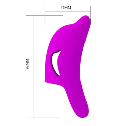 Pretty love - delphini powerful fingering stimulator purple