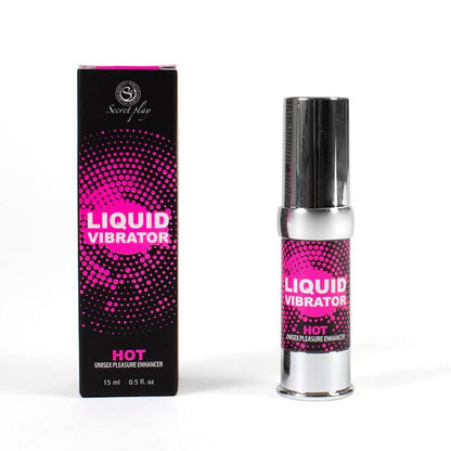 Vibratore l quido con effetto calore e aroma di fragole con crema
