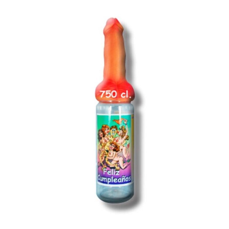 Diablo picante - bottiglia per pene di compleanno carne 750 ml
