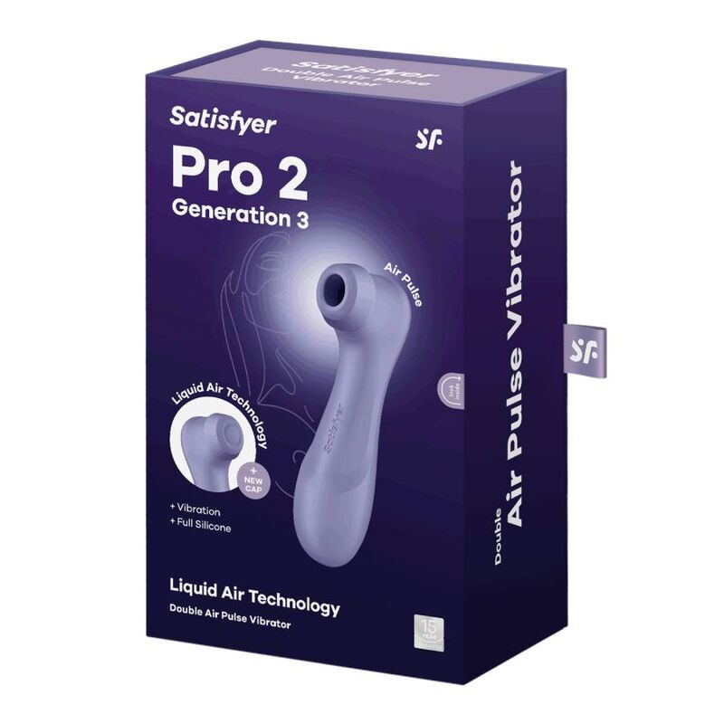 Suce-clitoris Satisfyer Pro 2 Génération 3 Lavande