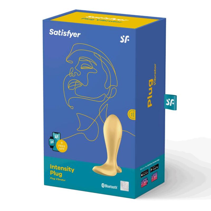 Butt Plug Satisfyer Intensity Plug Giallo