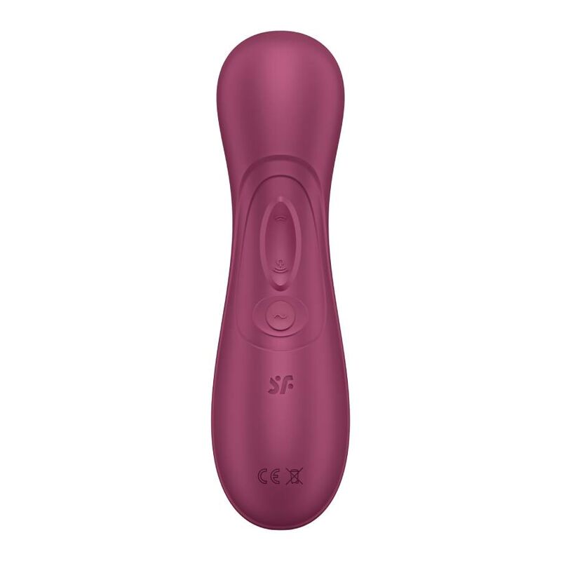 Succhia Clitoris Satisfyer Pro 2 Génération 3 avec application Rouge Bordeau