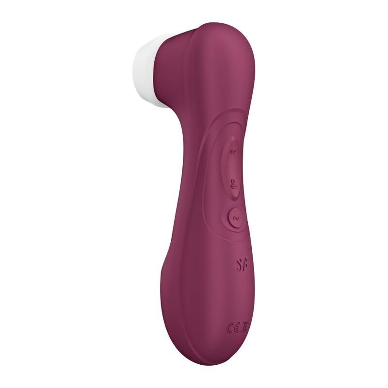 Succhia Clitoris Satisfyer Pro 2 Génération 3 avec application Rouge Bordeau