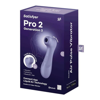 Suce Clitoris Satisfyer Pro 2 Génération 3 avec application Lavande