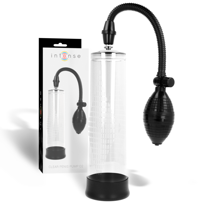 Pompe per il pene Intense pump manuale trasparente 02