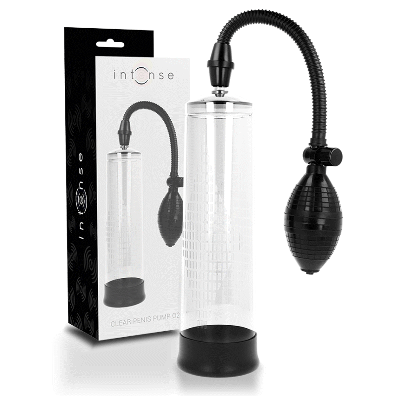 Pompe per il pene Intense pump manuale trasparente 02
