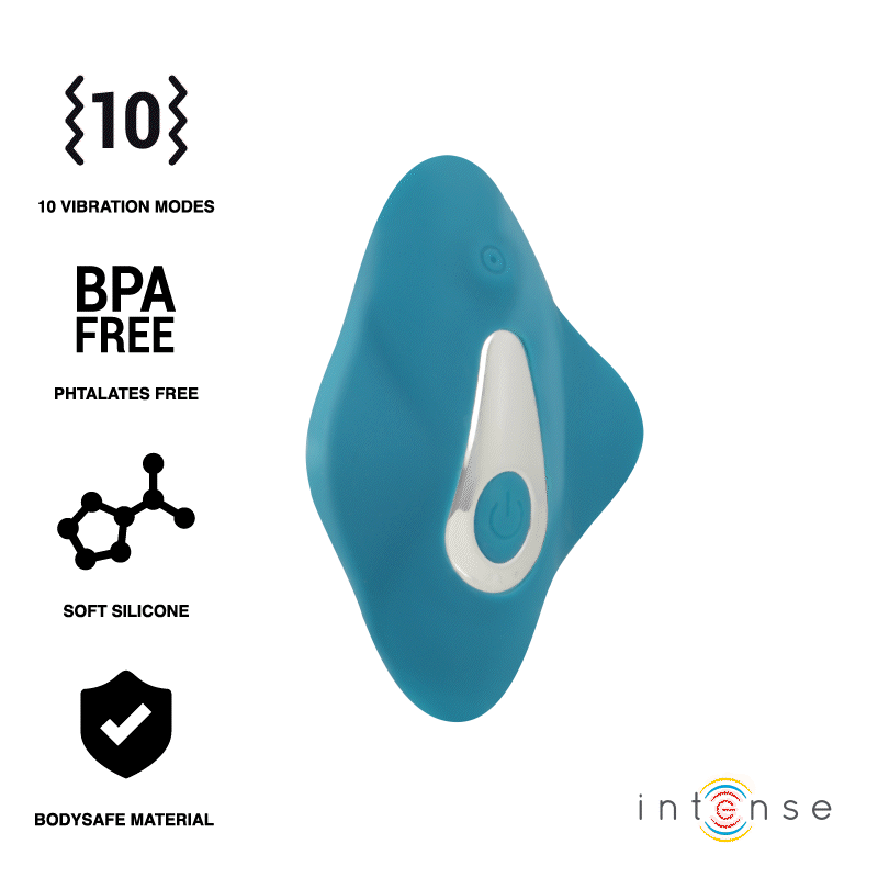 Intense - samantha remote control pantie blue