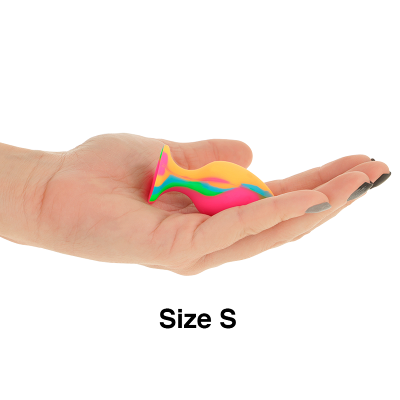 Intense - silicone plug set multicolored
