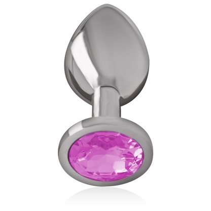Intense - anal plug metal pink size l